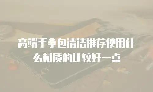 高端手拿包清洁推荐使用什么材质的比较好一点