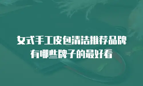 女式手工皮包清洁推荐品牌有哪些牌子的最好看
