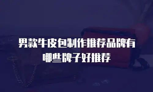男款牛皮包制作推荐品牌有哪些牌子好推荐