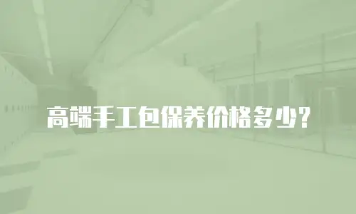 高端手工包保养价格多少？