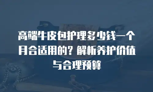 高端牛皮包护理多少钱一个月合适用的？解析养护价值与合理预算
