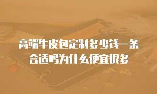 高端牛皮包定制多少钱一条合适吗为什么便宜很多