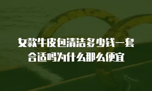 女款牛皮包清洁多少钱一套合适吗为什么那么便宜