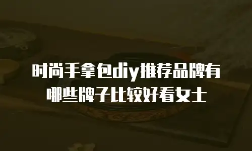 时尚手拿包diy推荐品牌有哪些牌子比较好看女士