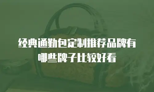 经典通勤包定制推荐品牌有哪些牌子比较好看