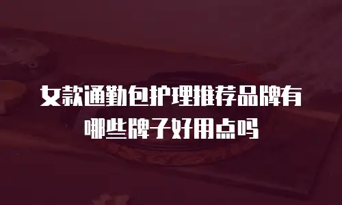 女款通勤包护理推荐品牌有哪些牌子好用点吗
