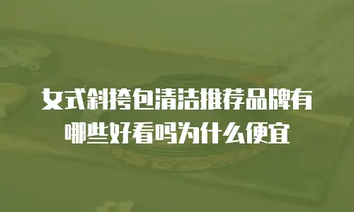 女式斜挎包清洁推荐品牌有哪些好看吗为什么便宜