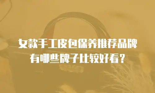 女款手工皮包保养推荐品牌有哪些牌子比较好看？