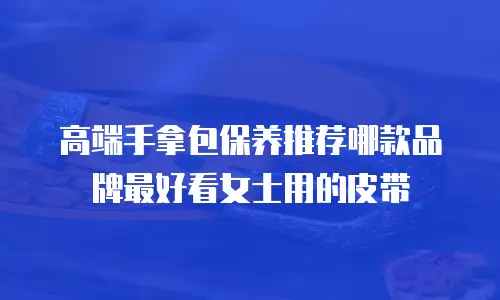 高端手拿包保养推荐哪款品牌最好看女士用的皮带