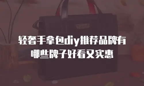 轻奢手拿包diy推荐品牌有哪些牌子好看又实惠