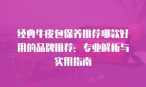 经典牛皮包保养推荐哪款好用的品牌推荐：专业解析与实用指南