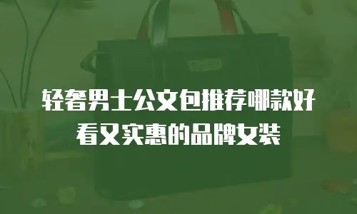 轻奢男士公文包推荐哪款好看又实惠的品牌女装