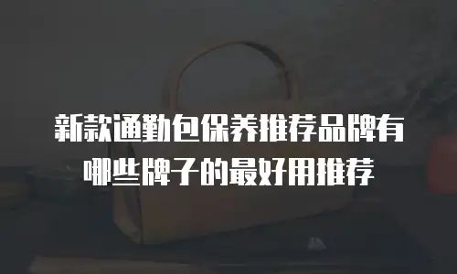 新款通勤包保养推荐品牌有哪些牌子的最好用推荐