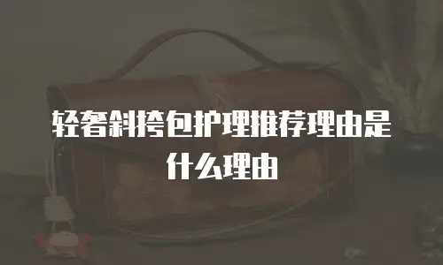 轻奢斜挎包护理推荐理由是什么理由