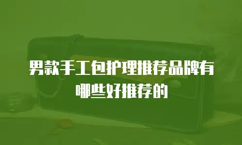 男款手工包护理推荐品牌有哪些好推荐的