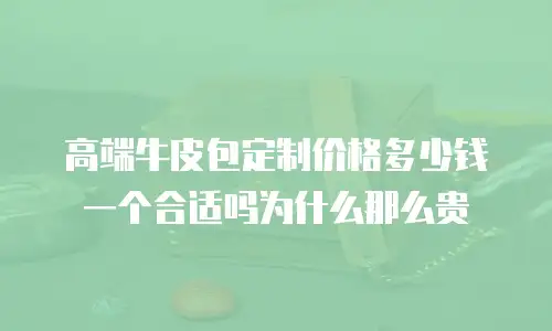 高端牛皮包定制价格多少钱一个合适吗为什么那么贵