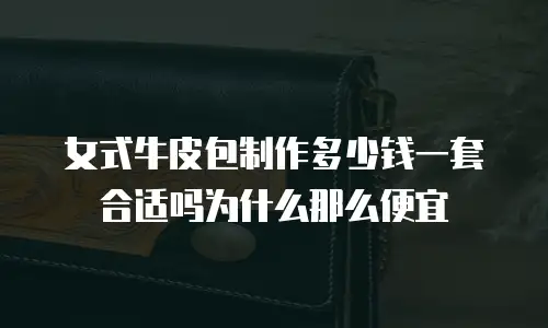 女式牛皮包制作多少钱一套合适吗为什么那么便宜
