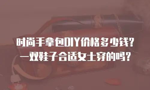 时尚手拿包DIY价格多少钱？一双鞋子合适女士穿的吗？