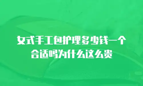 女式手工包护理多少钱一个合适吗为什么这么贵