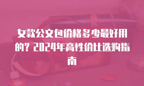女款公文包价格多少最好用的？2024年高性价比选购指南