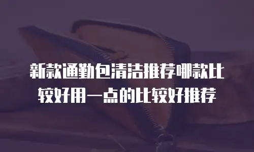 新款通勤包清洁推荐哪款比较好用一点的比较好推荐