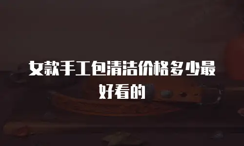 女款手工包清洁价格多少最好看的