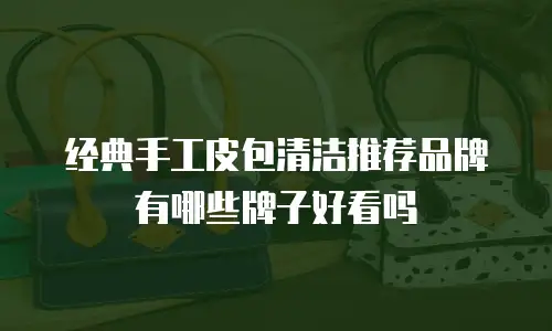 经典手工皮包清洁推荐品牌有哪些牌子好看吗