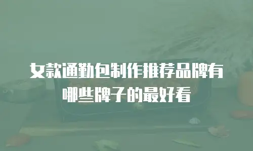 女款通勤包制作推荐品牌有哪些牌子的最好看