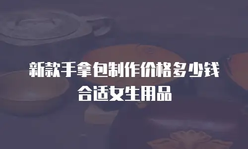 新款手拿包制作价格多少钱合适女生用品