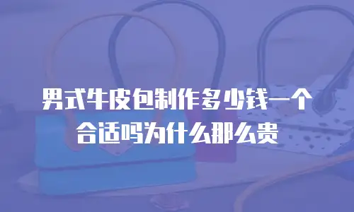 男式牛皮包制作多少钱一个合适吗为什么那么贵