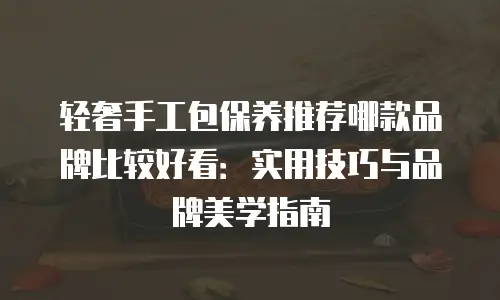 轻奢手工包保养推荐哪款品牌比较好看：实用技巧与品牌美学指南