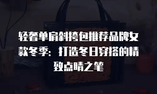 轻奢单肩斜挎包推荐品牌女款冬季：打造冬日穿搭的精致点睛之笔