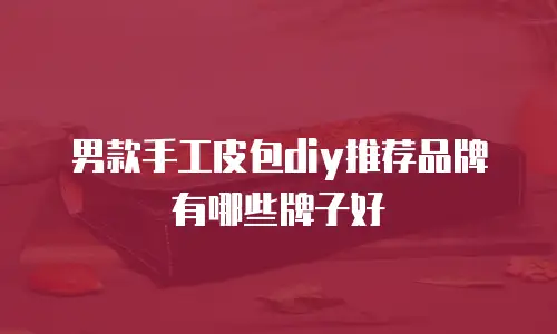 男款手工皮包diy推荐品牌有哪些牌子好