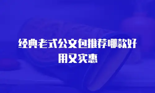 经典老式公文包推荐哪款好用又实惠