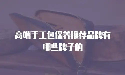 高端手工包保养推荐品牌有哪些牌子的