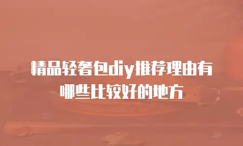 精品轻奢包diy推荐理由有哪些比较好的地方