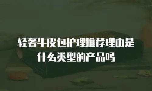 轻奢牛皮包护理推荐理由是什么类型的产品吗