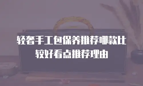 轻奢手工包保养推荐哪款比较好看点推荐理由