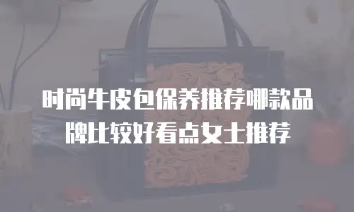 时尚牛皮包保养推荐哪款品牌比较好看点女士推荐