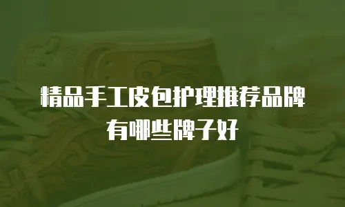 精品手工皮包护理推荐品牌有哪些牌子好