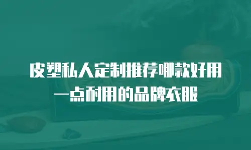 皮塑私人定制推荐哪款好用一点耐用的品牌衣服