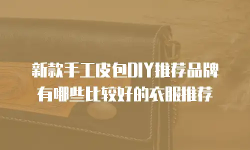 新款手工皮包DIY推荐品牌有哪些比较好的衣服推荐