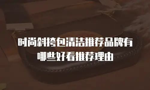 时尚斜挎包清洁推荐品牌有哪些好看推荐理由