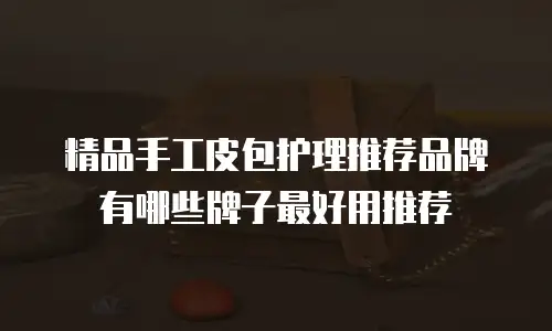 精品手工皮包护理推荐品牌有哪些牌子最好用推荐