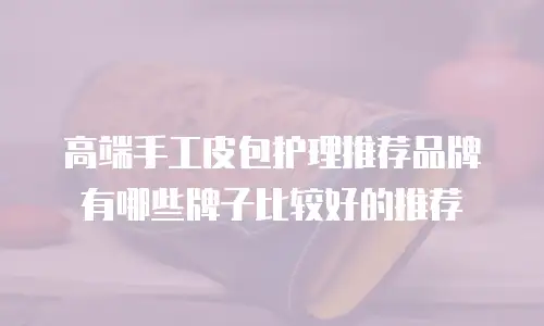 高端手工皮包护理推荐品牌有哪些牌子比较好的推荐