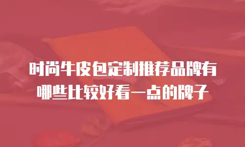 时尚牛皮包定制推荐品牌有哪些比较好看一点的牌子