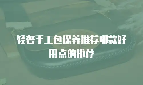 轻奢手工包保养推荐哪款好用点的推荐
