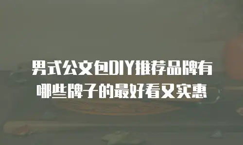 男式公文包DIY推荐品牌有哪些牌子的最好看又实惠