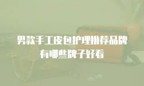 男款手工皮包护理推荐品牌有哪些牌子好看