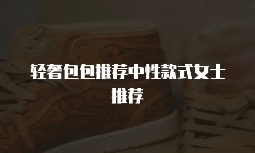轻奢包包推荐中性款式女士推荐